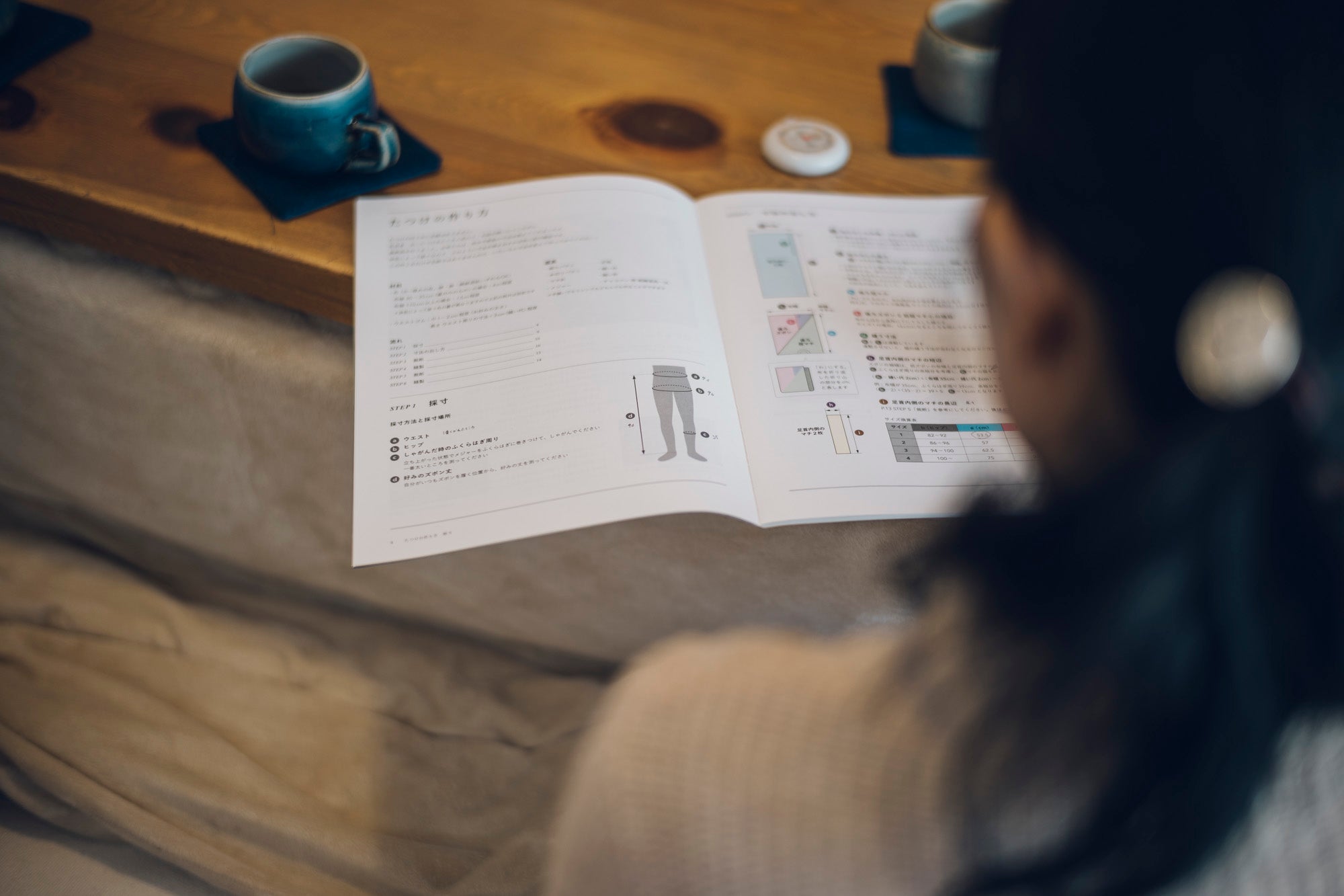 「冬の手仕事」オンラインワークショップ ― 自己流から一歩進んだ服づくり ―