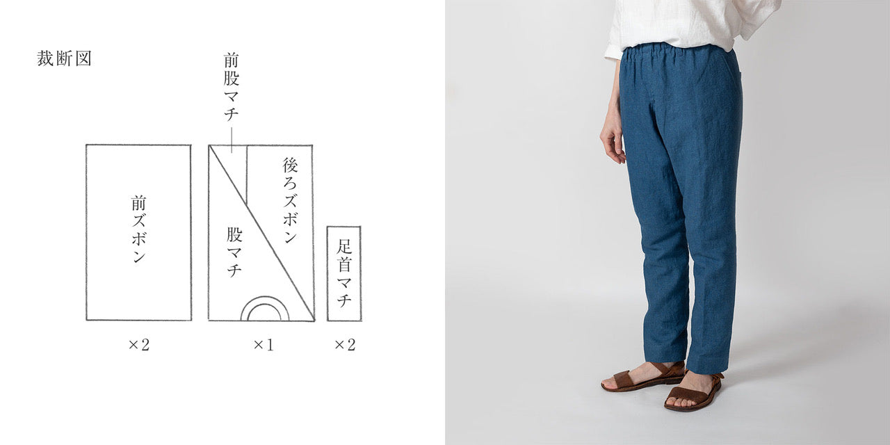 手縫いで二日間かけて作る直線断ちの生活着 〜6月たつけ・9月越前シャツ・12月もじり袖の羽織〜(@東京池袋・自由学園明日館)
