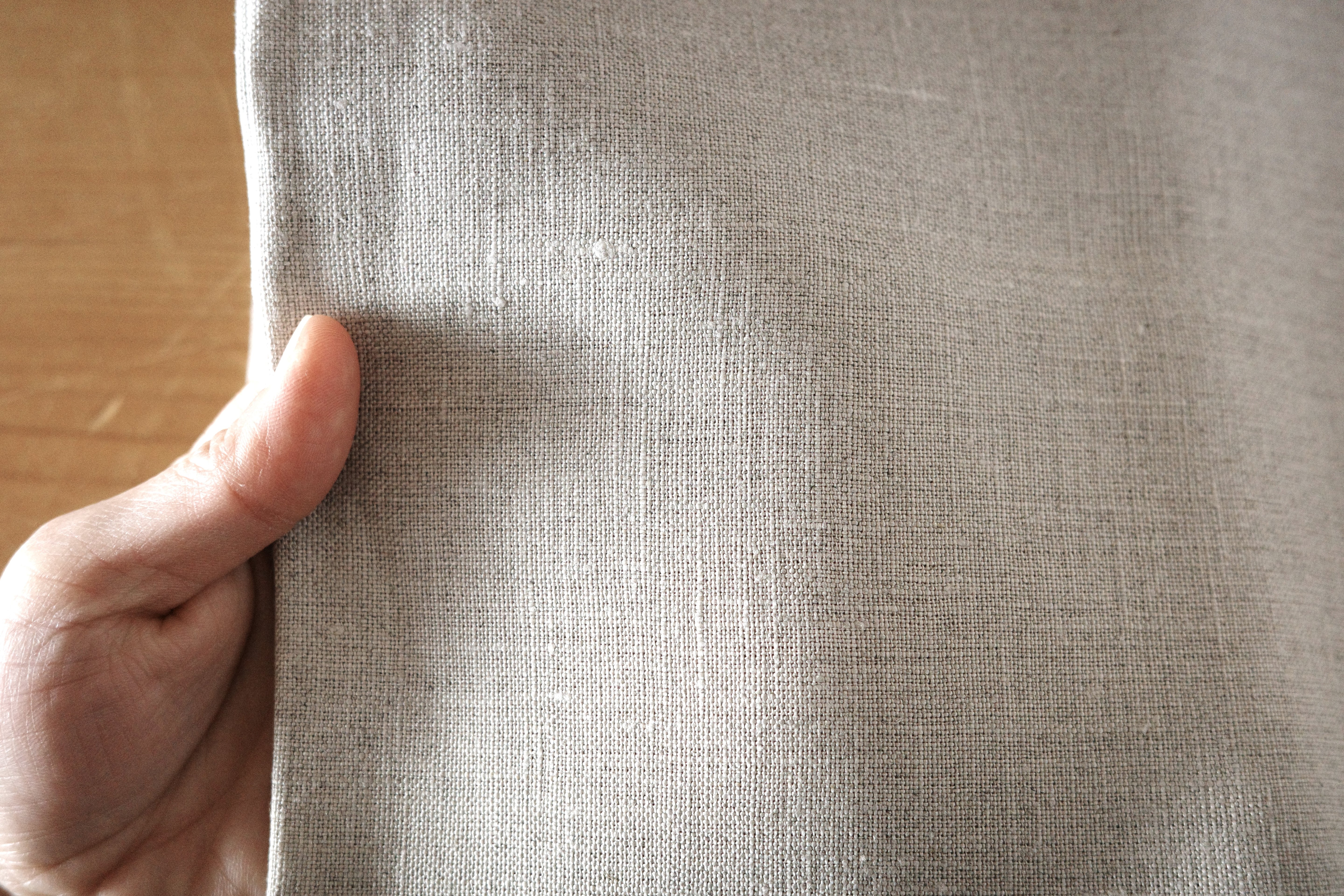 Hakama & Karusa Linen Fabric - Natural Undyed - For Handmade Use