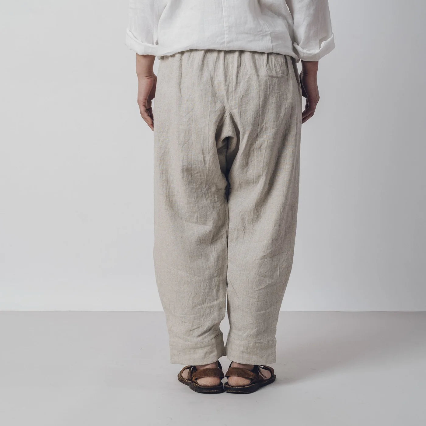 Hakama & Karusa Linen Fabric - Natural Undyed - For Handmade Use