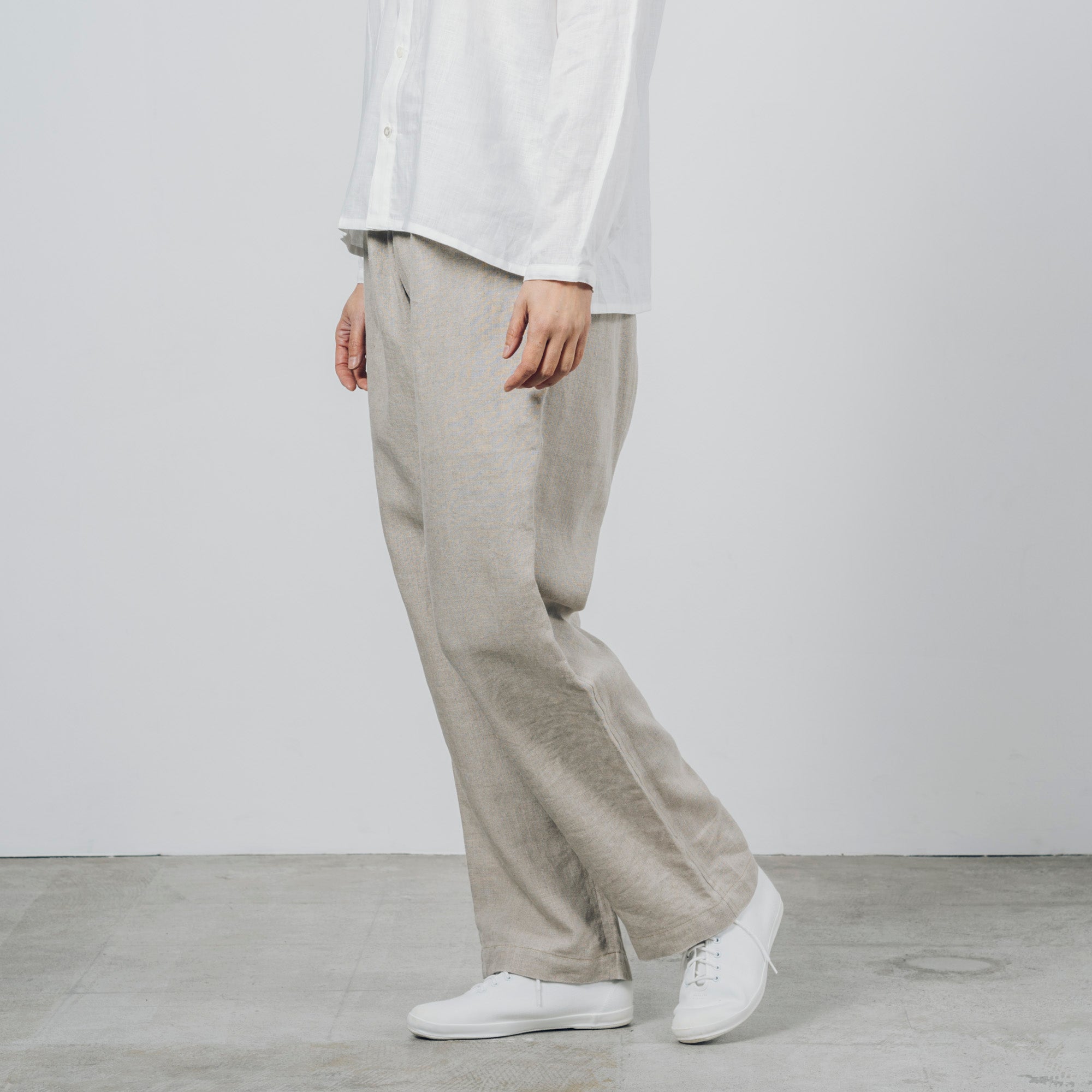 Hakama & Karusa Linen Fabric - Natural Undyed - For Handmade Use