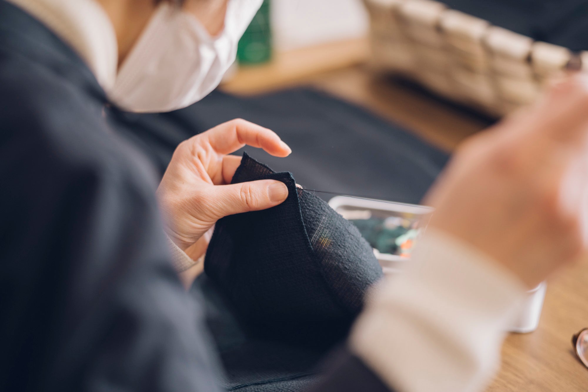 石徹白の食と手しごと 〜ダーニングとお漬物〜 (冬編) ゲストハウスKIITOSに滞在しながら楽しもう