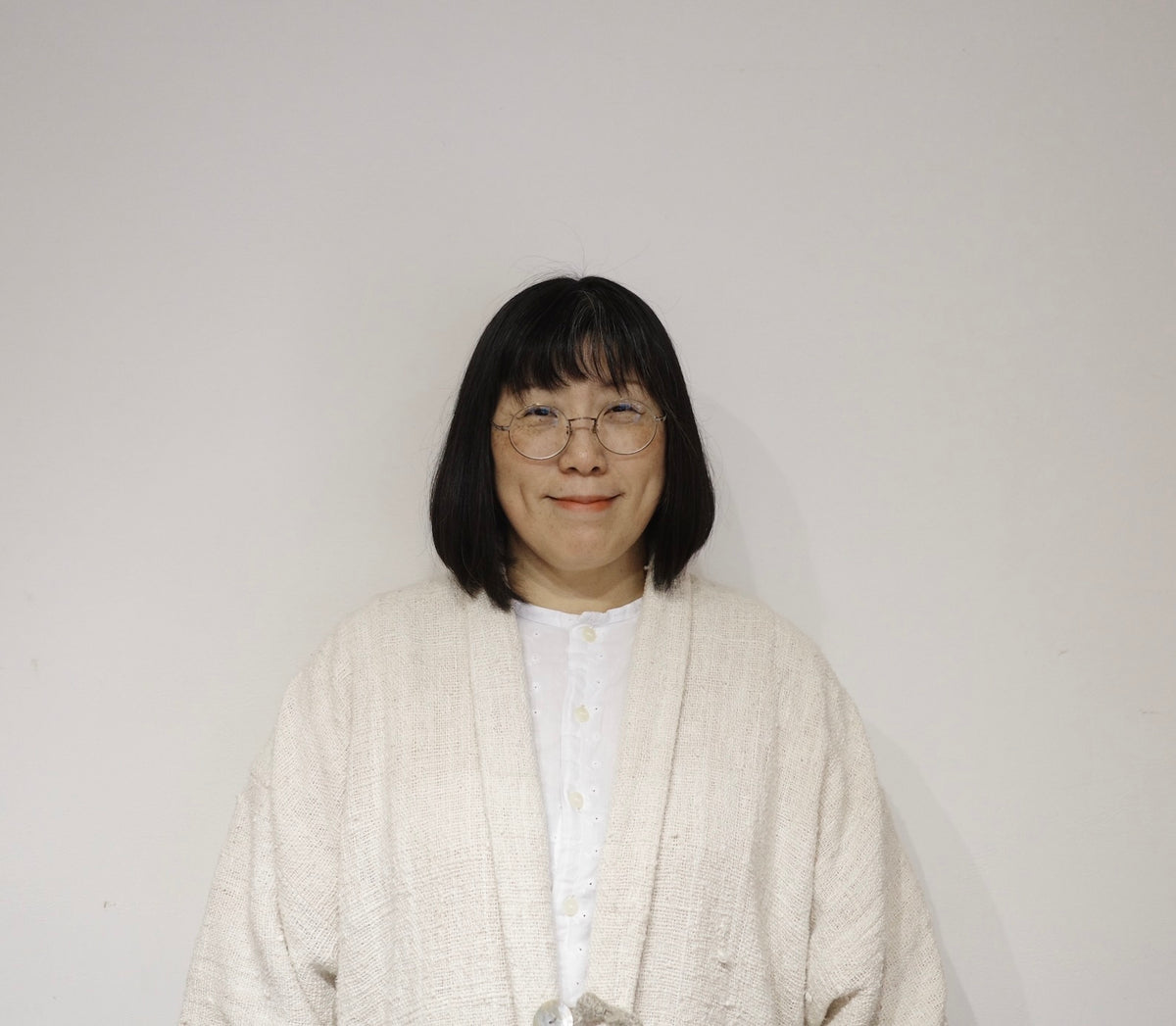 Small pouch made from plant-based indigo-dyed scrap fabric (12/19 Kyoto)