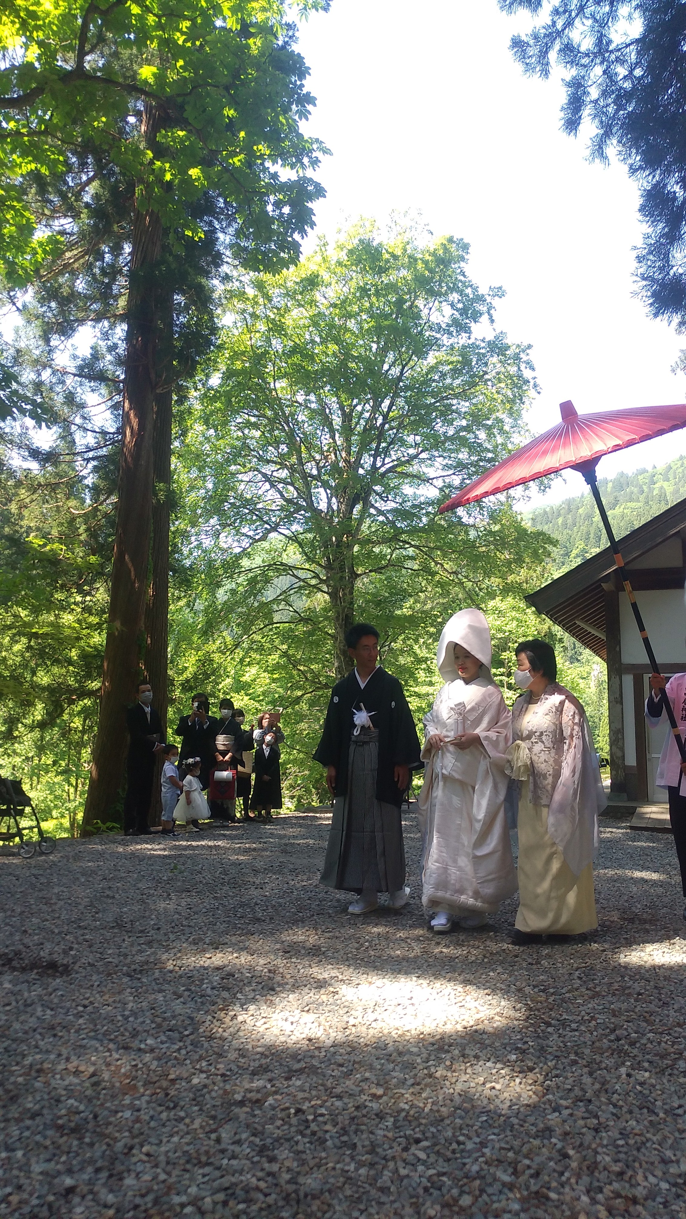 神社での結婚式