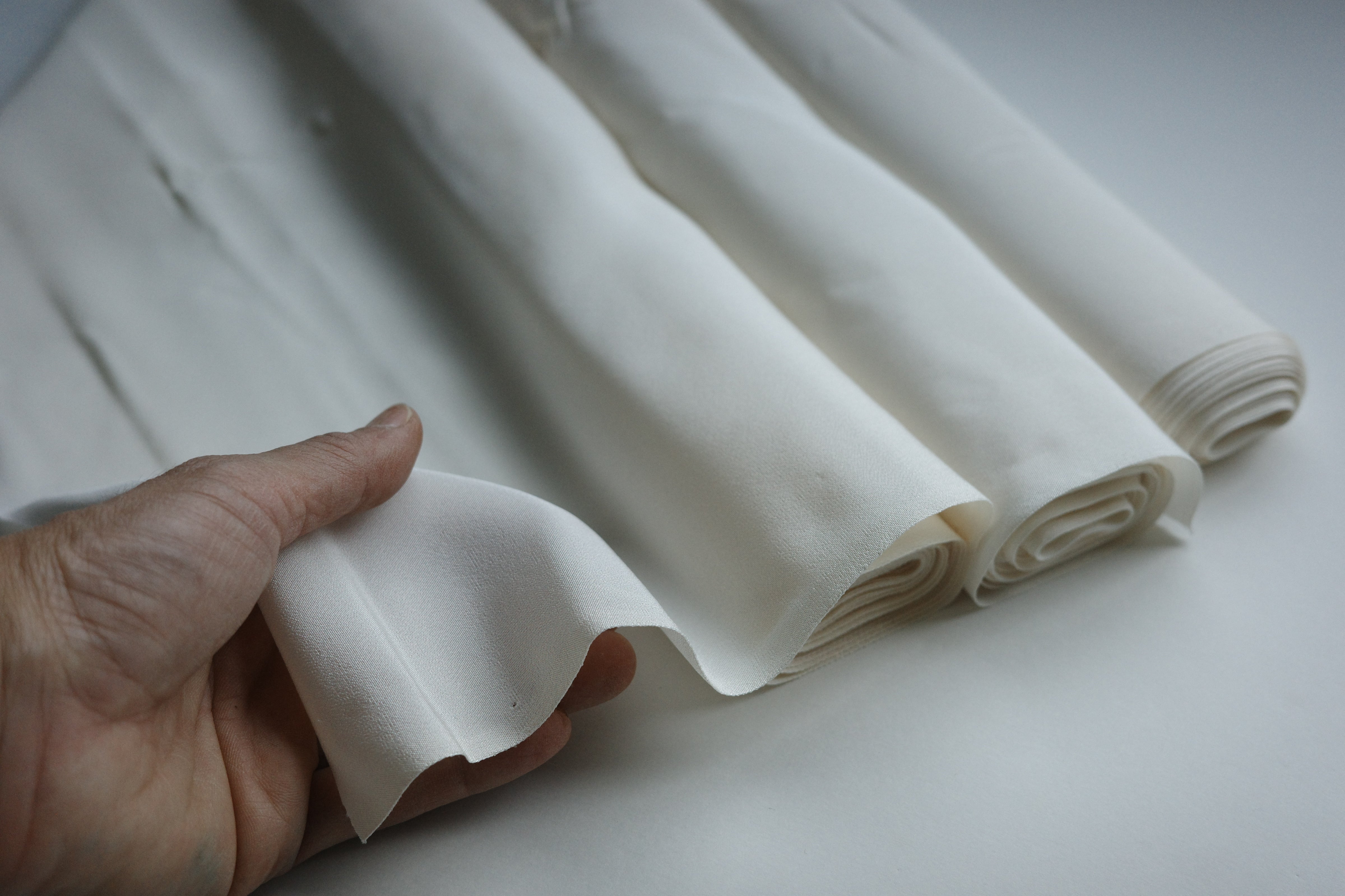 ［シルクパジャマ/ 越前シャツ＋はかまキット］レスキューシルク着尺布（1/16,1/30オンラインレクチャー）