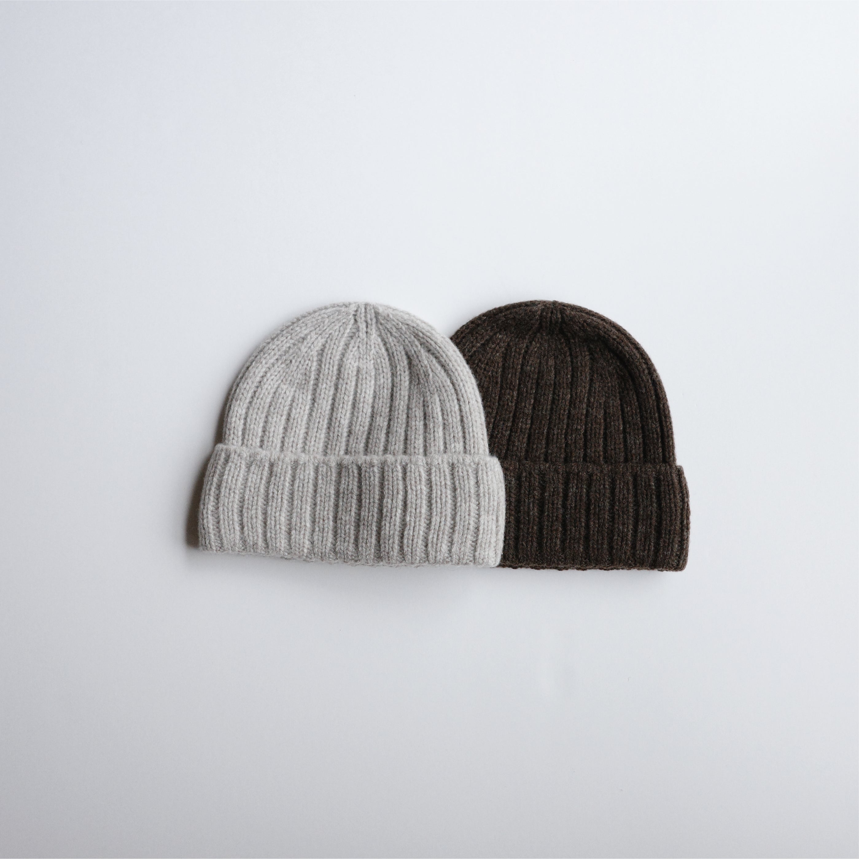 [Knitted hat] Wool (Tasmanian wool) / Available in 2 colors