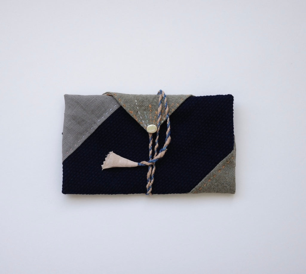 草木藍染のハギレで作る三徳袋（5/2葉山、5/22京都）