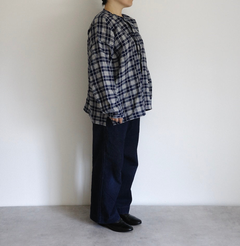 [Echizen Shirt Kit] Linen White/Hand-sewn