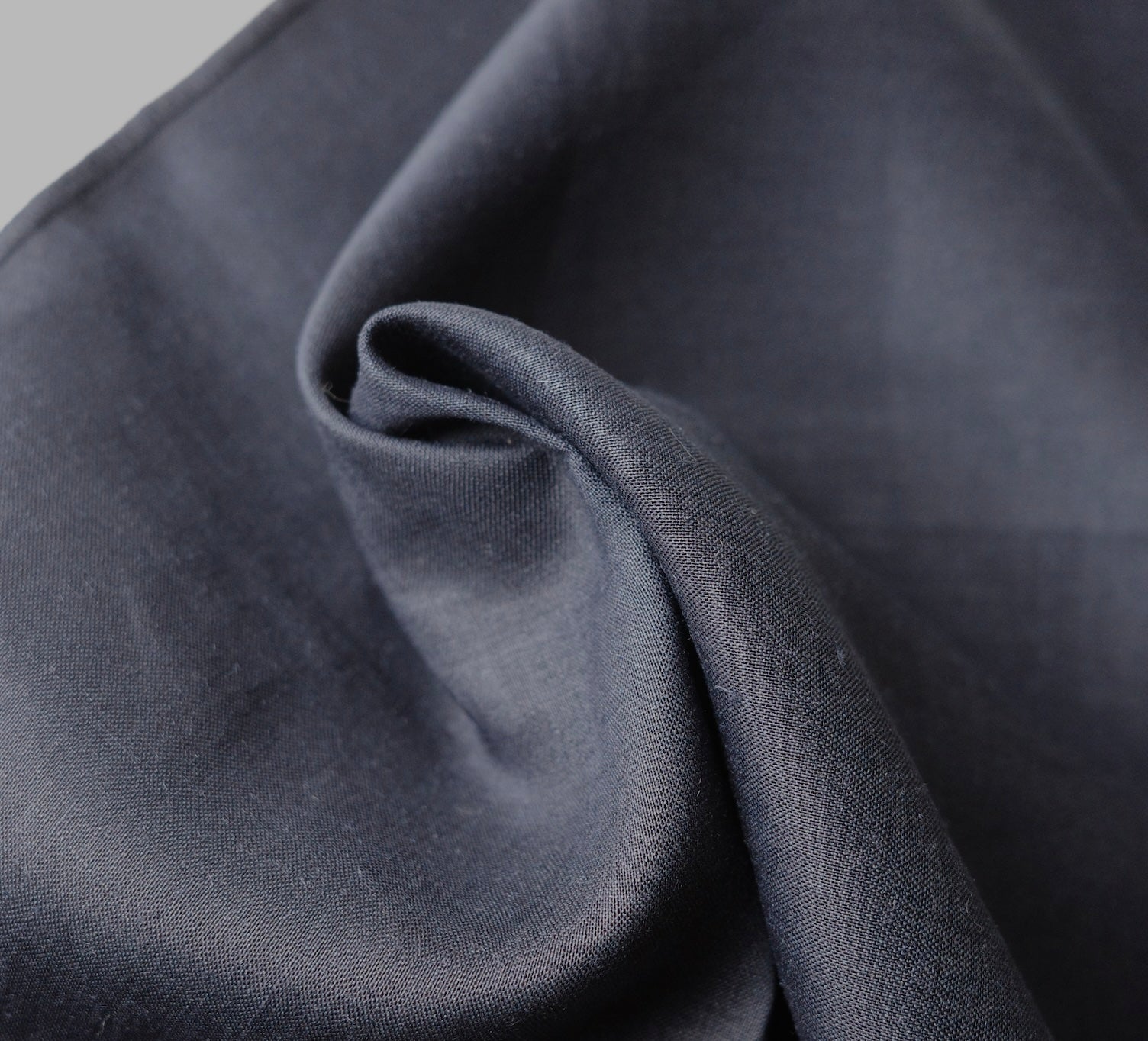 [Tatting Kit] Wool linen (Rescue, dark blue) / hand-sewn