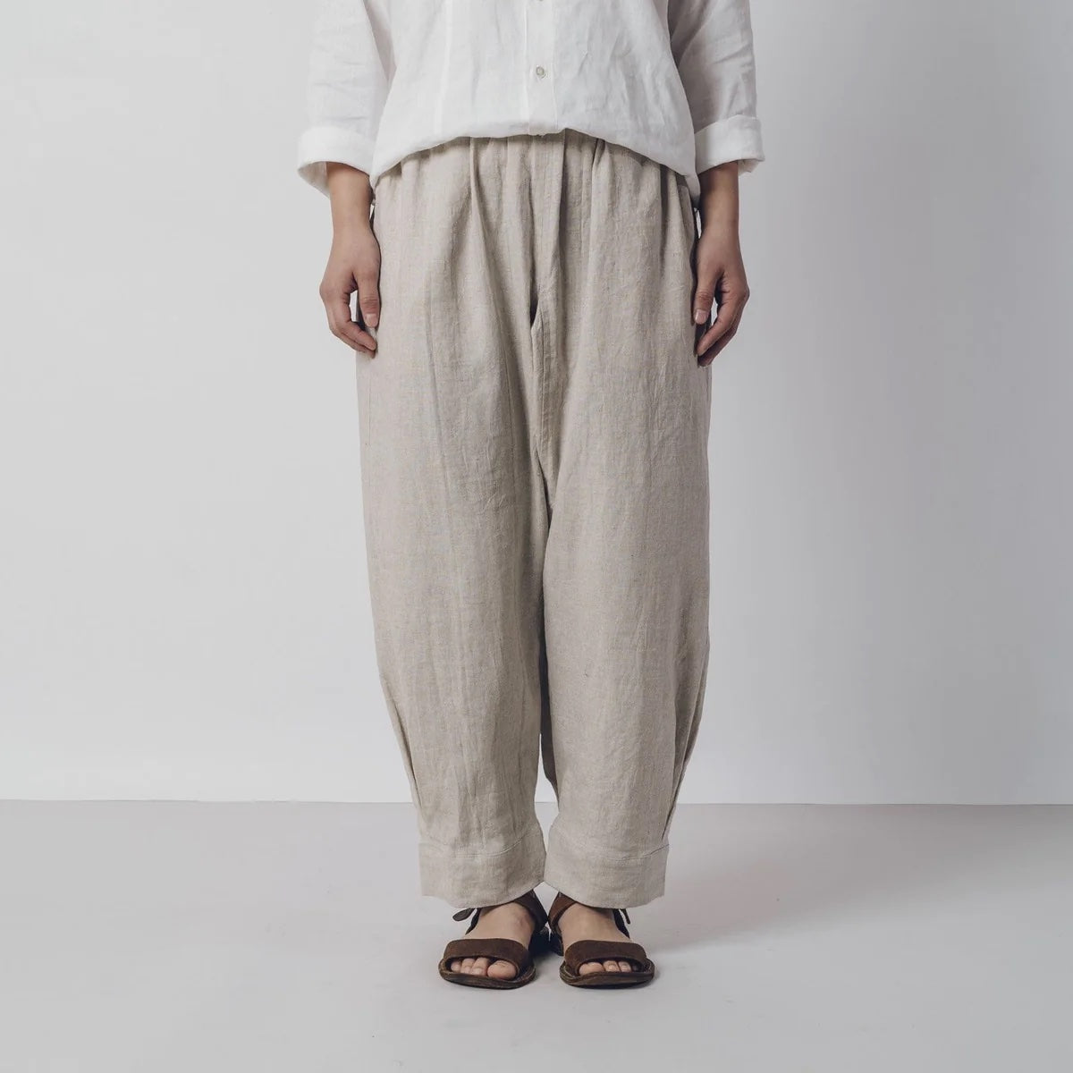 [Online Workshop] Let's make karusan trousers from rescued fabric (Jan 17, 24, 31, Feb 7)