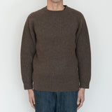 [Sweater] Tasmanian wool/ dark brown size 2 