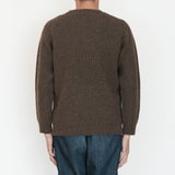 [Sweater] Tasmanian wool/ dark brown size 2 