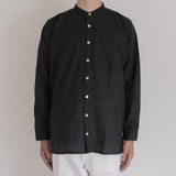 Advance reservation [Echizen shirt long length] Ramie (linen) / Shinnosuke Jofu