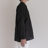 Advance reservation [Echizen shirt long length] Ramie (linen) / Shinnosuke Jofu