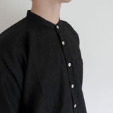 Advance reservation [Echizen shirt long length] Ramie (linen) / Shinnosuke Jofu