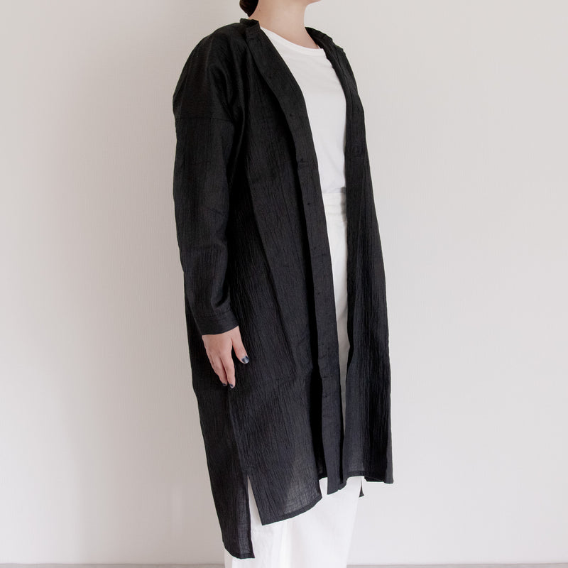 Advance reservation [Echizen One-piece dress] Ramie (linen) / Shinnosuke upper cloth