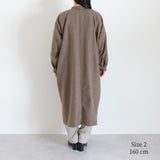 Accepting orders until 3/31 [Echizen Coat] Wool (Black Merino)/Brown