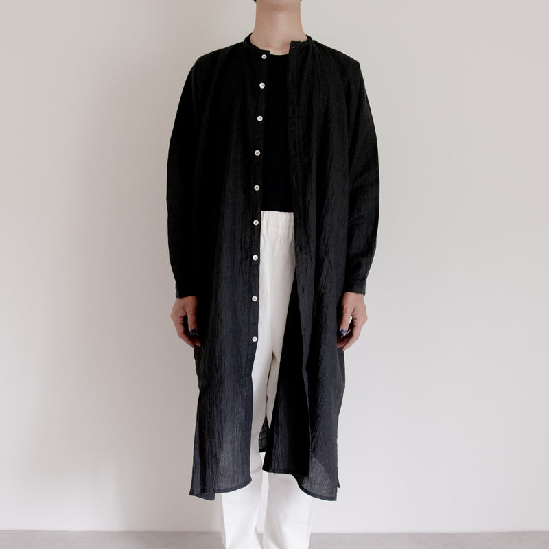 Advance reservation [Echizen One-piece dress] Ramie (linen) / Shinnosuke upper cloth