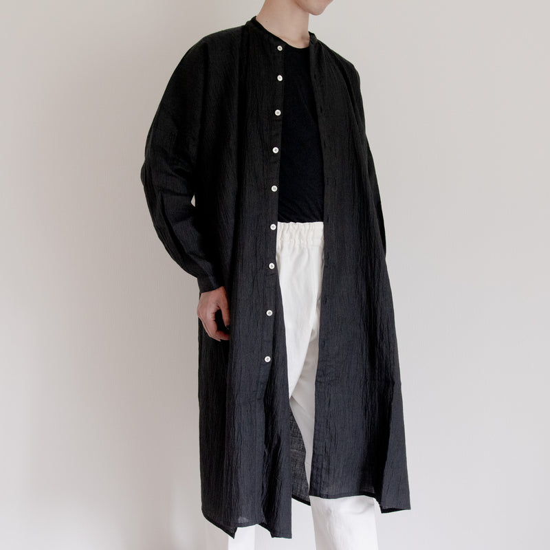 Advance reservation [Echizen One-piece dress] Ramie (linen) / Shinnosuke upper cloth