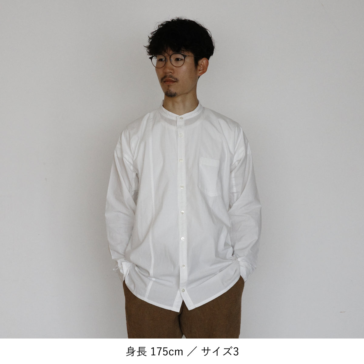 [Echizen Shirt] Organic Cotton / White