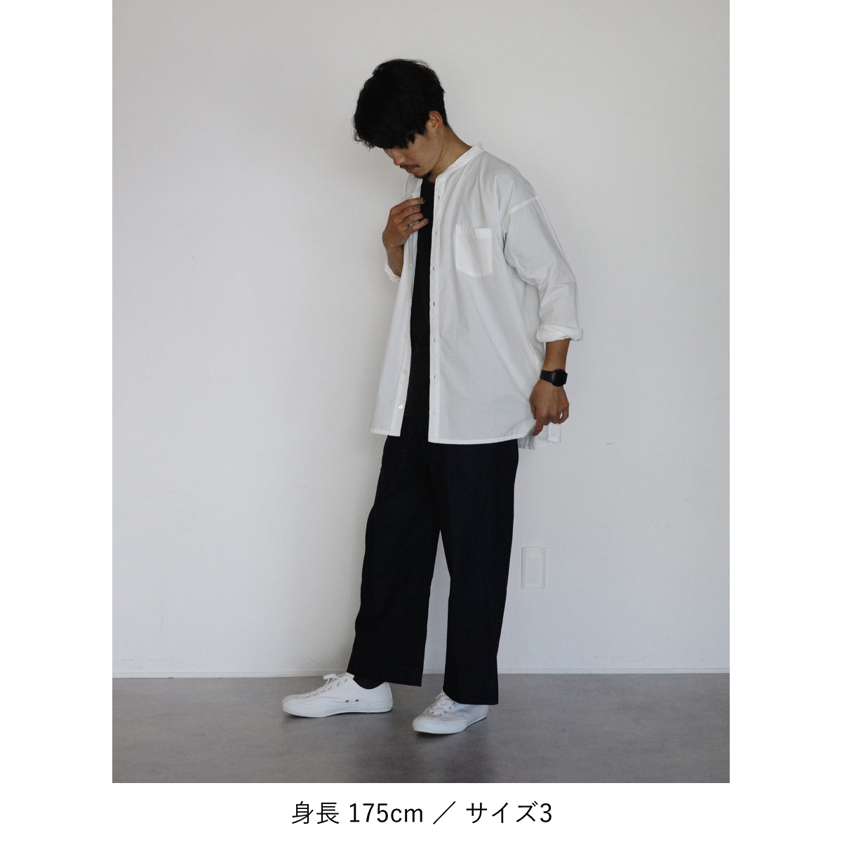 [Echizen Shirt] Organic Cotton / White