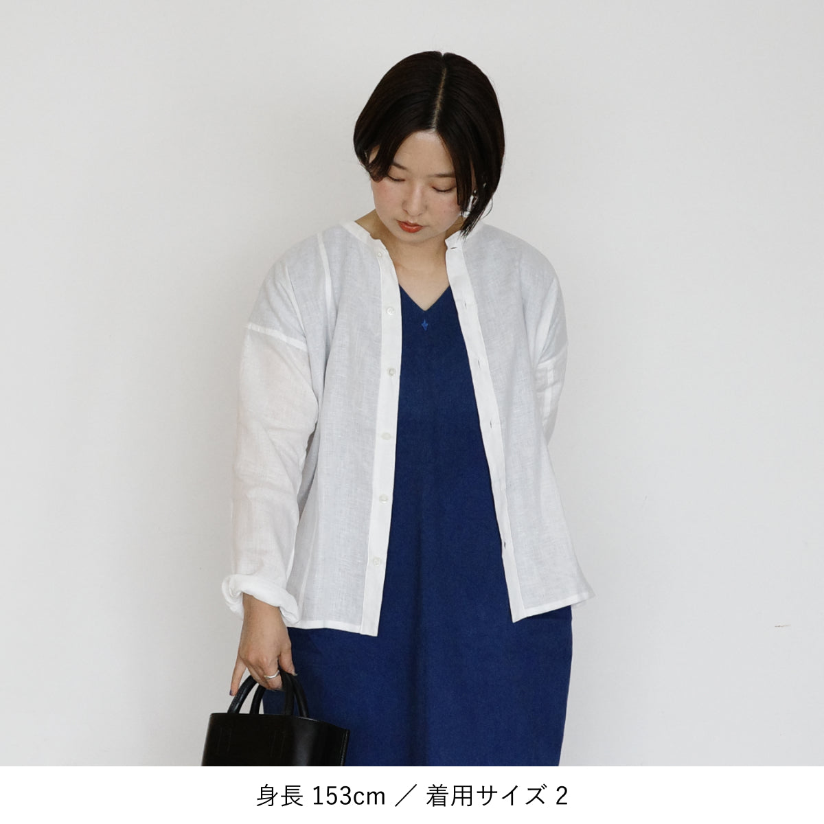 [Echizen Shirt] Linen/White