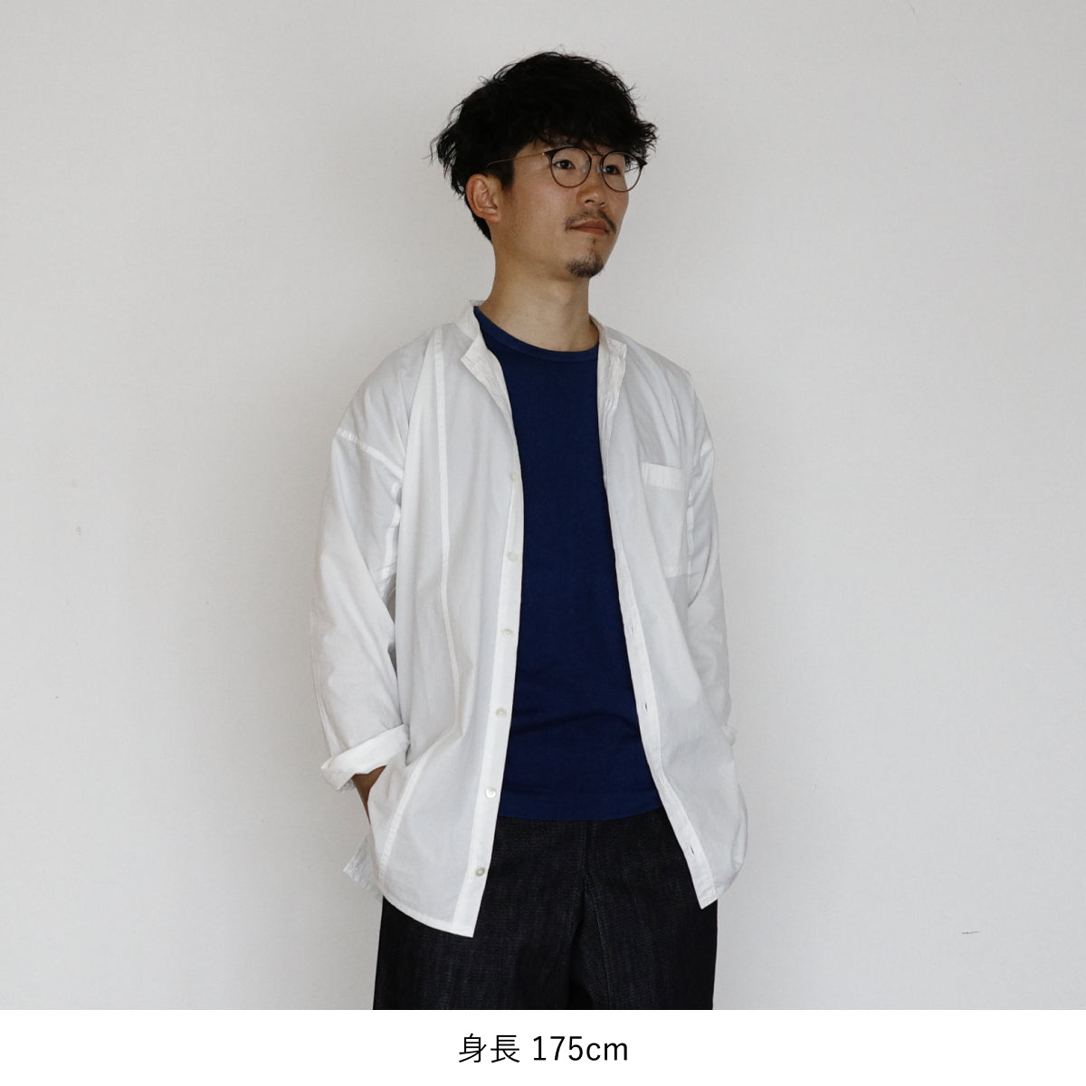 [Echizen Shirt] Organic Cotton / White