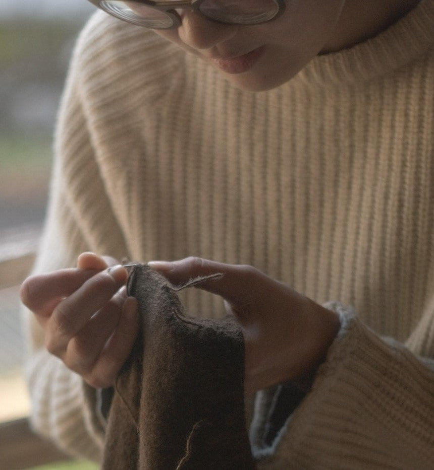 石徹白の食と手しごと 〜ダーニングとお漬物〜 (冬編)　ゲストハウスKIITOSに滞在しながら楽しもう
