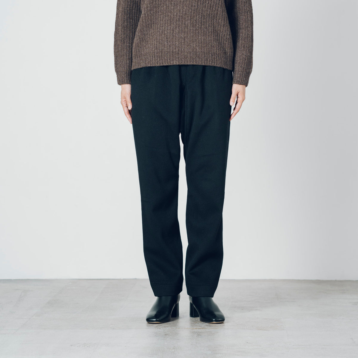 [Tatsuke] Rescue Wool Cashmere / Black