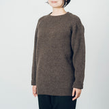 [Sweater] Tasmanian wool/ dark brown size 2 