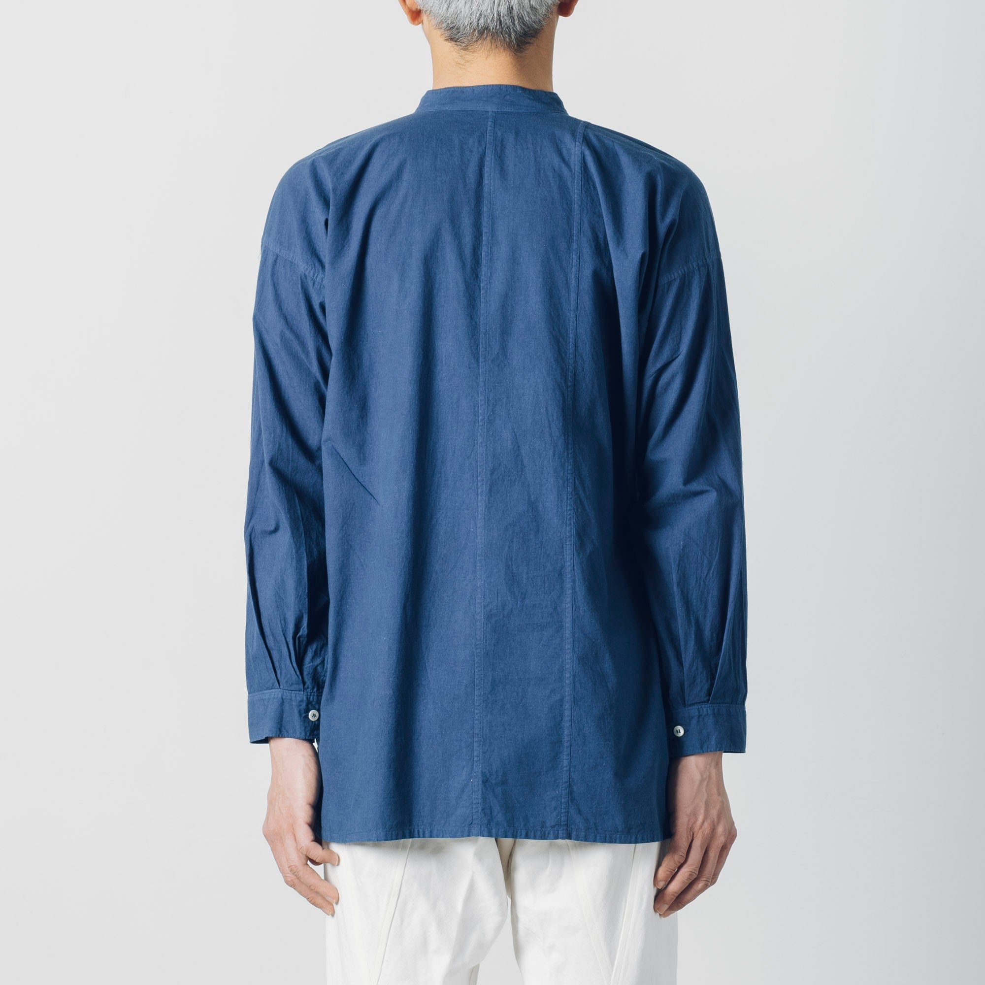 [Echizen Shirt] Organic cotton/Indigo blue