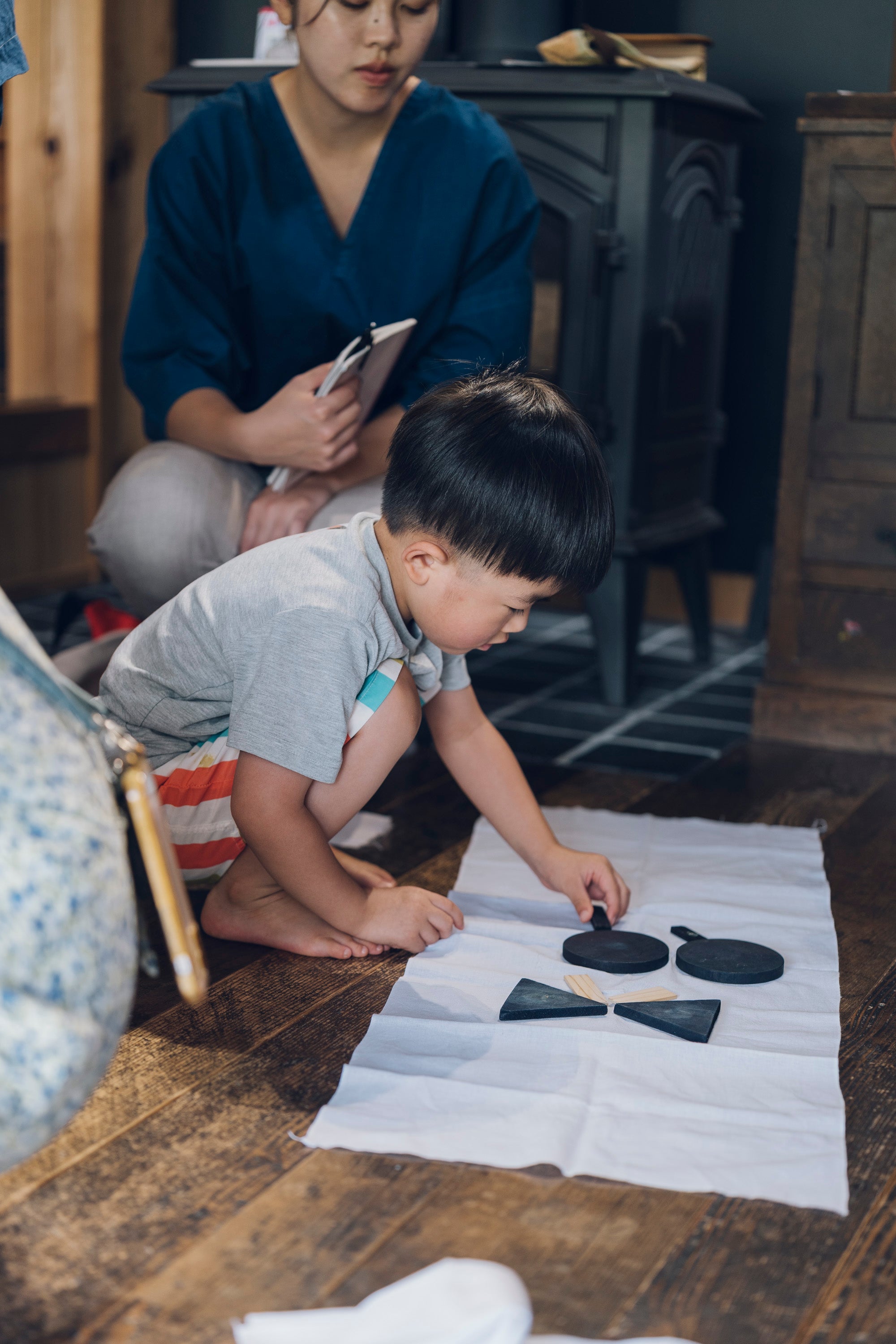 夏休みスペシャル親子企画！∼藍染について学び、自分で染めて、夏休みの作品をつくろう＆とうもろこし収穫体験∼