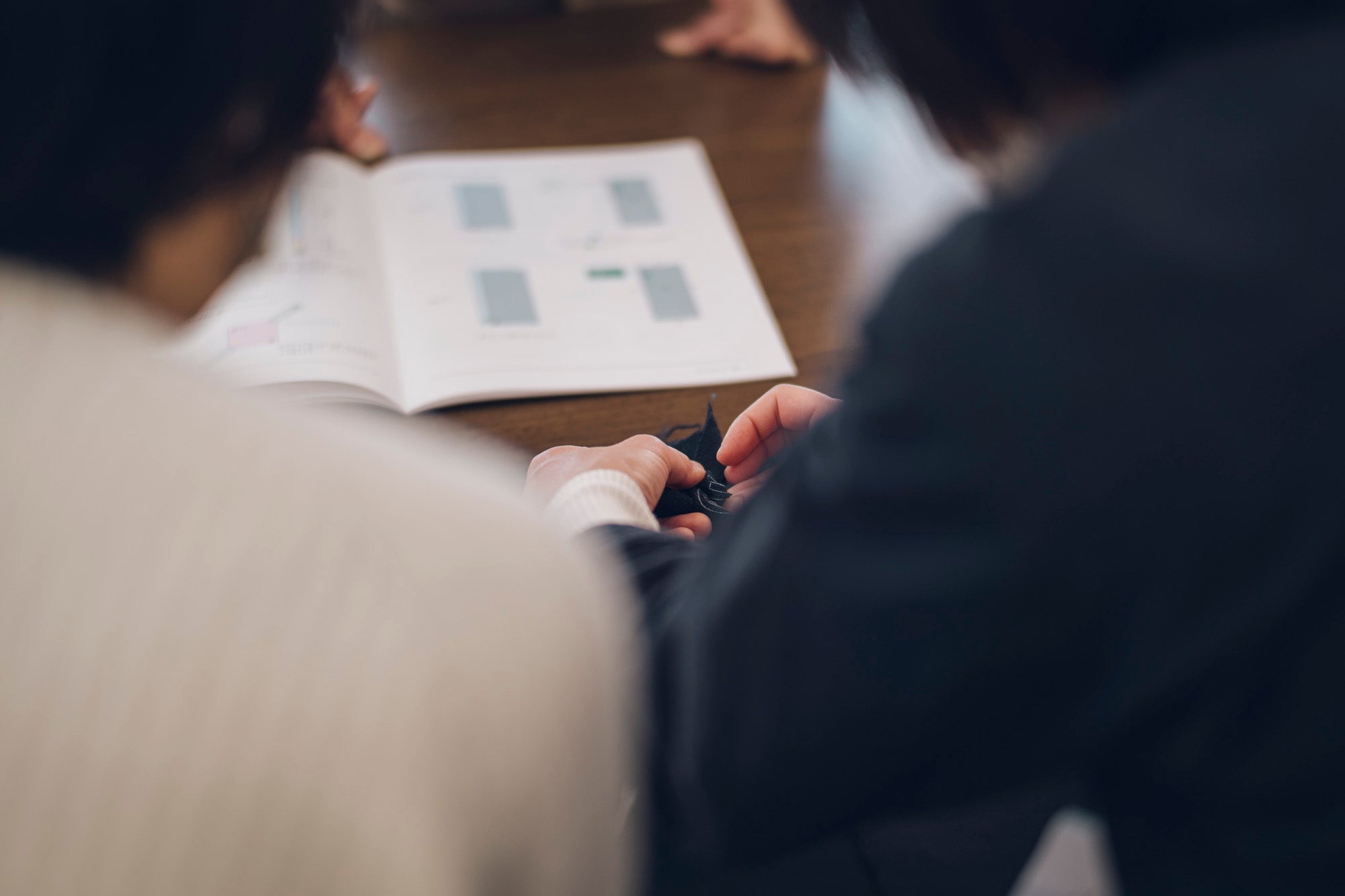 季節を感じる石徹白通い　手縫いと喫茶