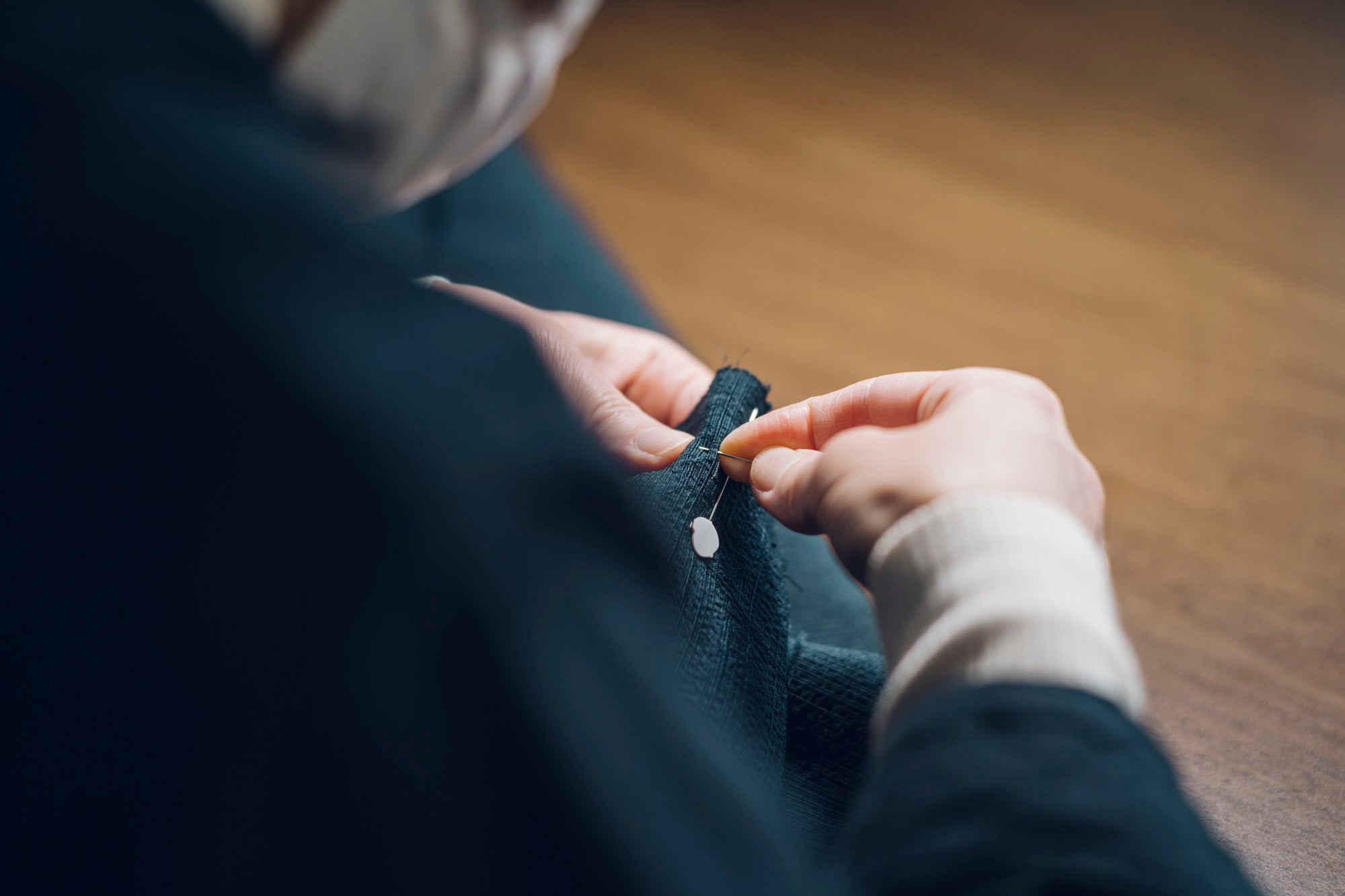 季節を感じる石徹白通い　手縫いと喫茶