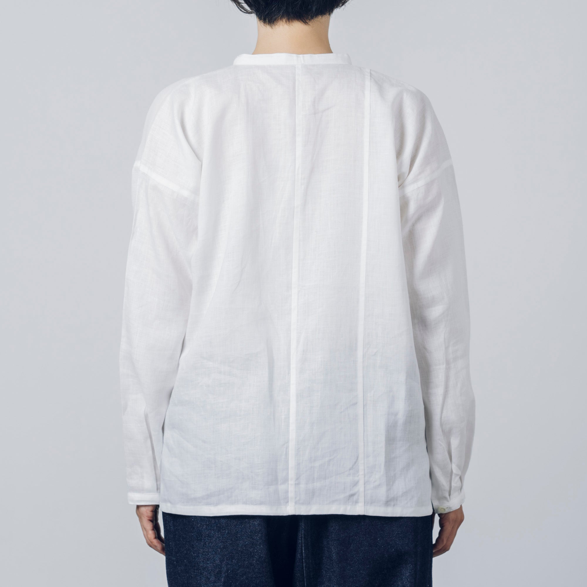 [Echizen Shirt] Linen/White