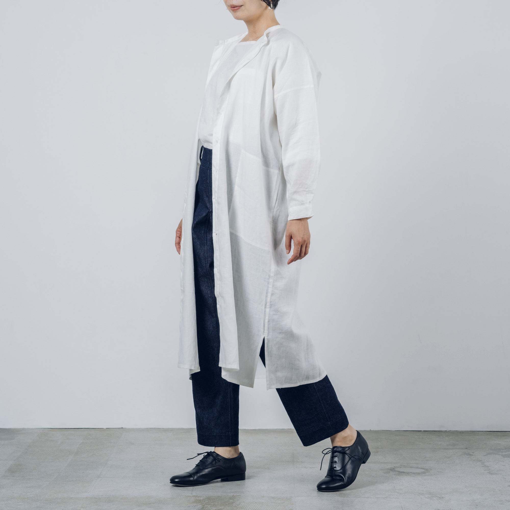 [Echizen One-Piece] Linen/White