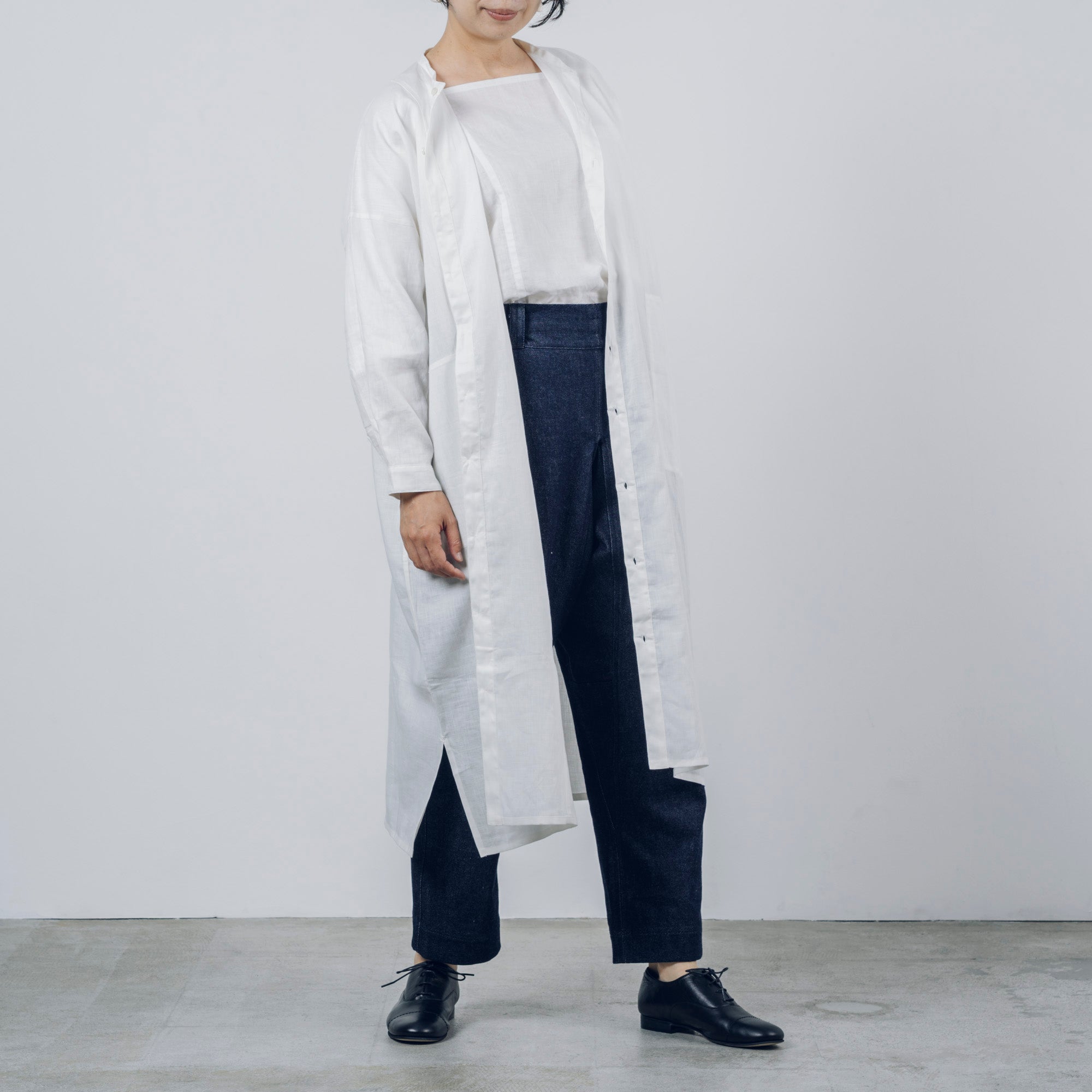 [Echizen One-Piece] Linen/White