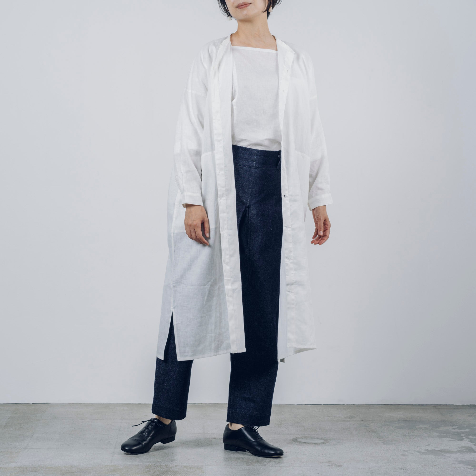 [Echizen One-Piece] Linen/White