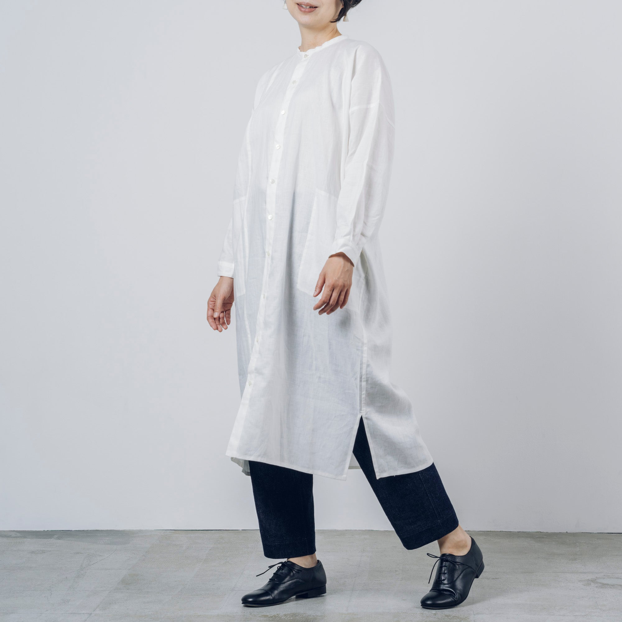 [Echizen One-Piece] Linen/White