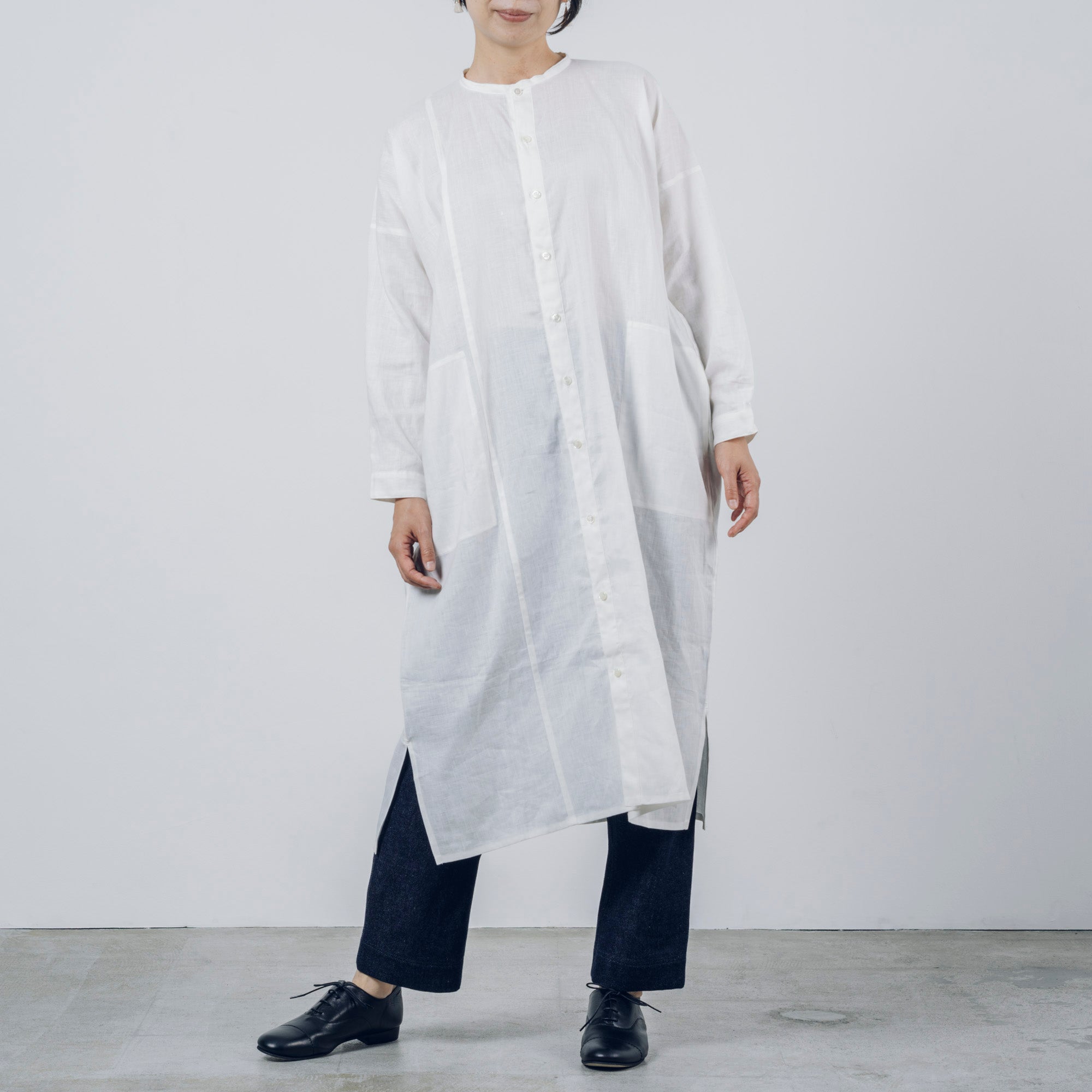 [Echizen One-Piece] Linen/White