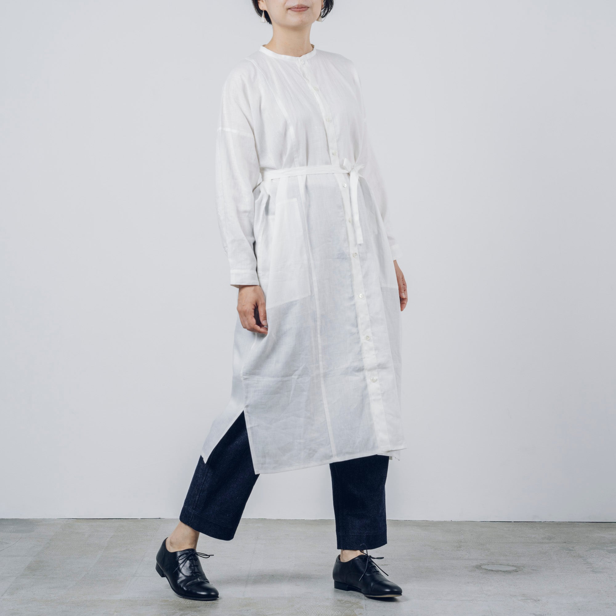 [Echizen One-Piece] Linen/White