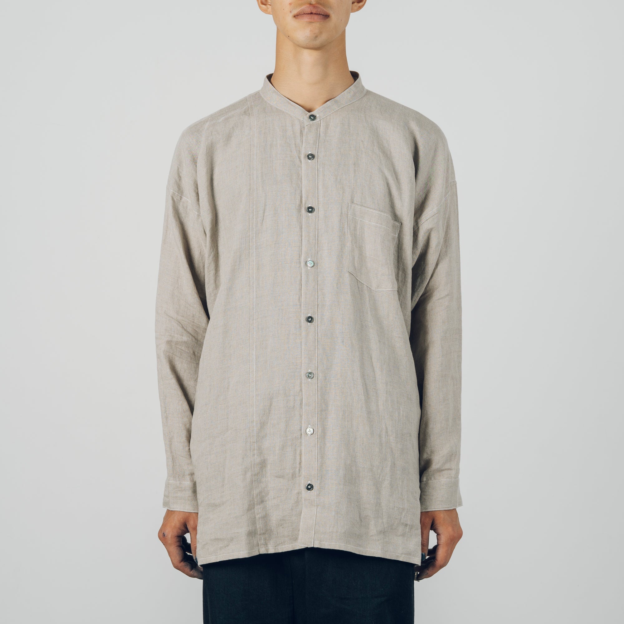 [Echizen Shirt] Organic cotton / Natural color