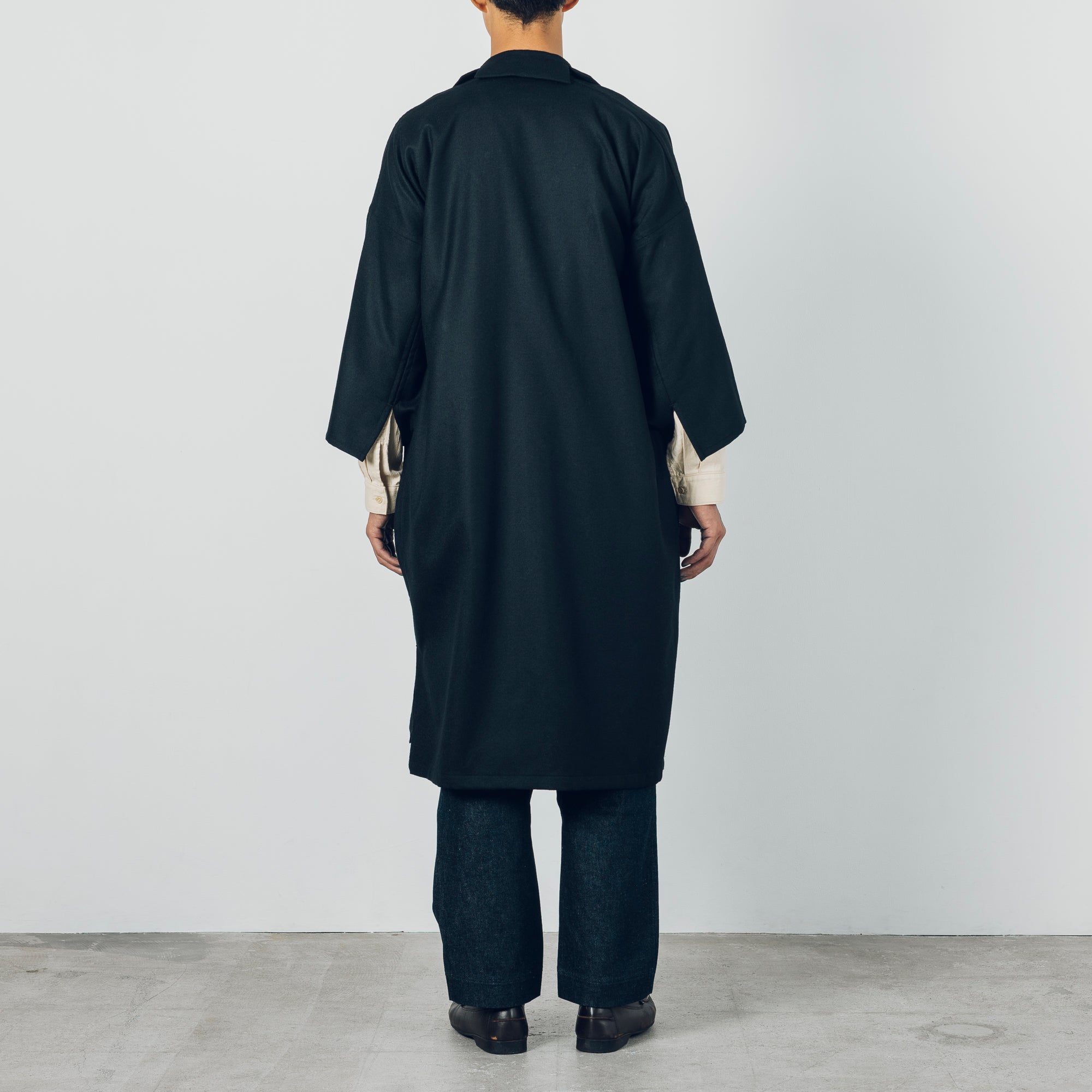 [Smooth jacket] Rescue linen/black