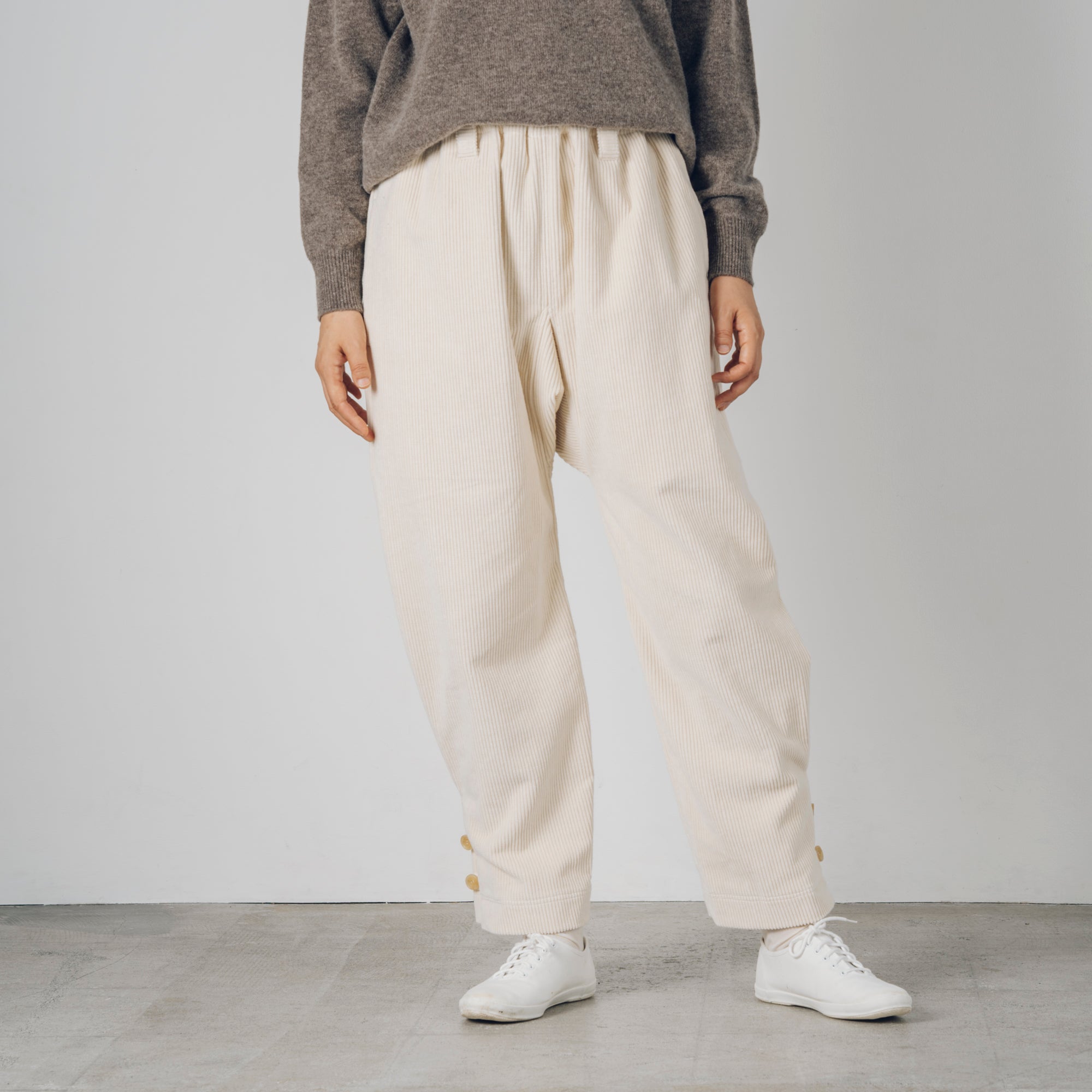 ［はかま］コーデュロイ/キナリ【ジョッパーズ】