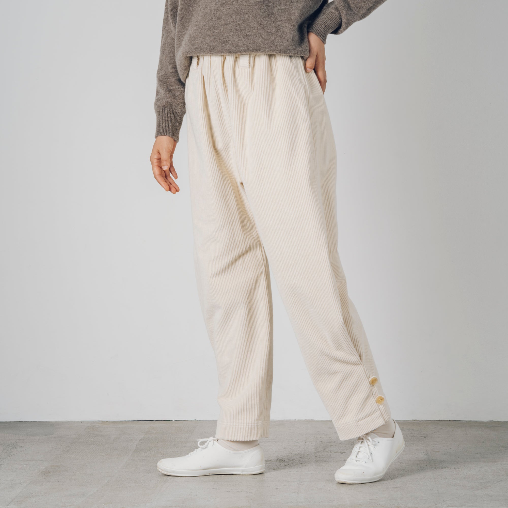 ［はかま］コーデュロイ/キナリ【ジョッパーズ】