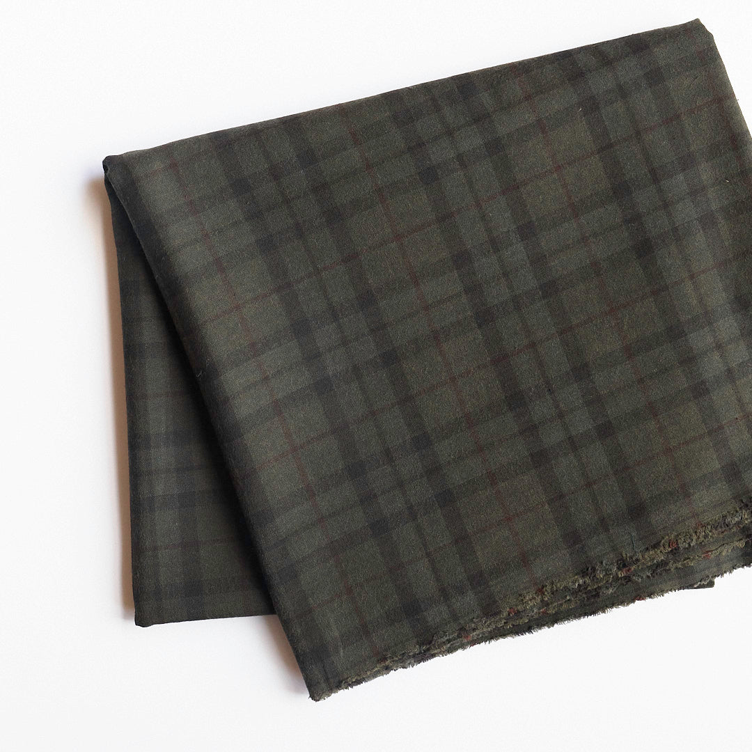 [Bottom Fabric] Cotton Rescue / Gray Check