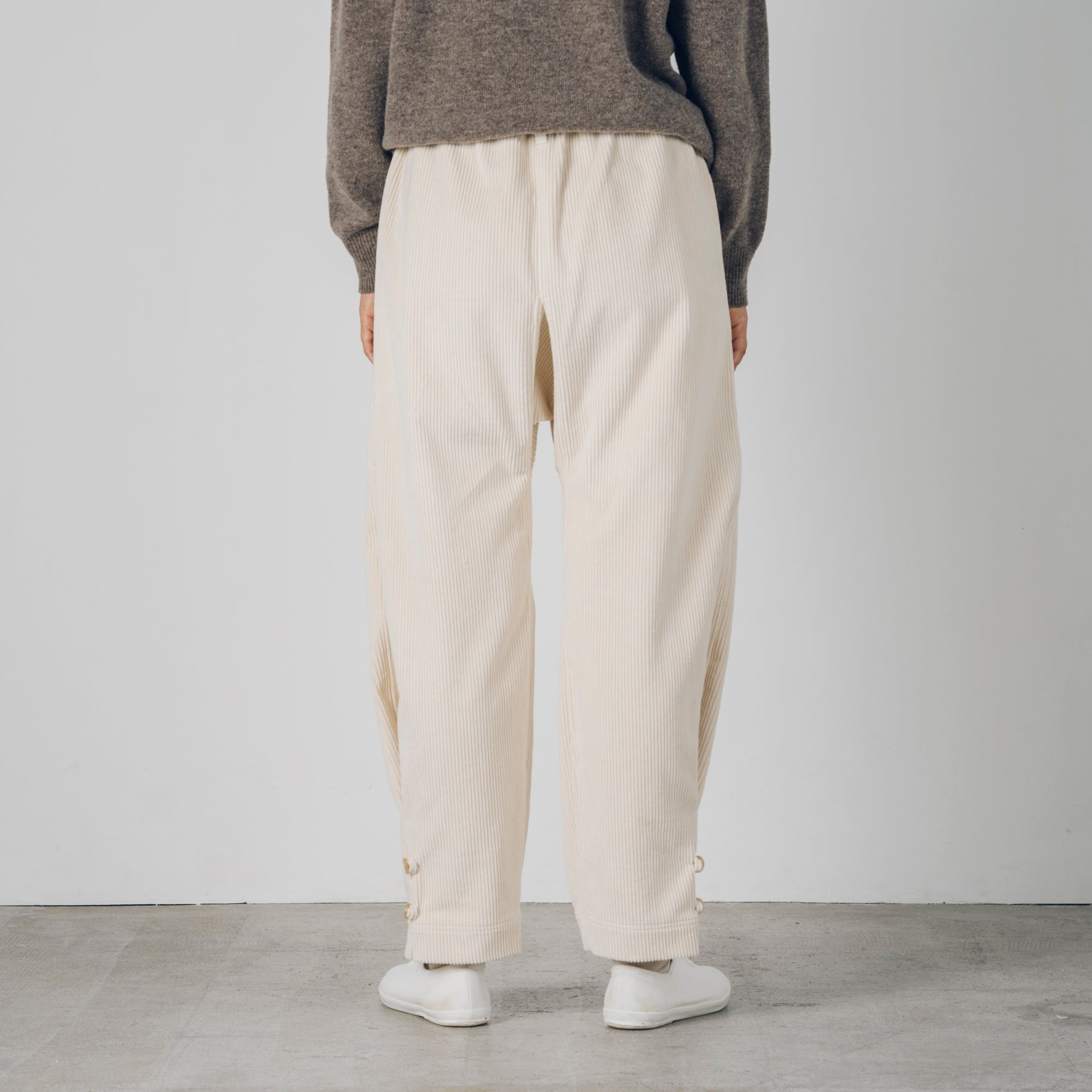 ［はかま］コーデュロイ/キナリ【ジョッパーズ】