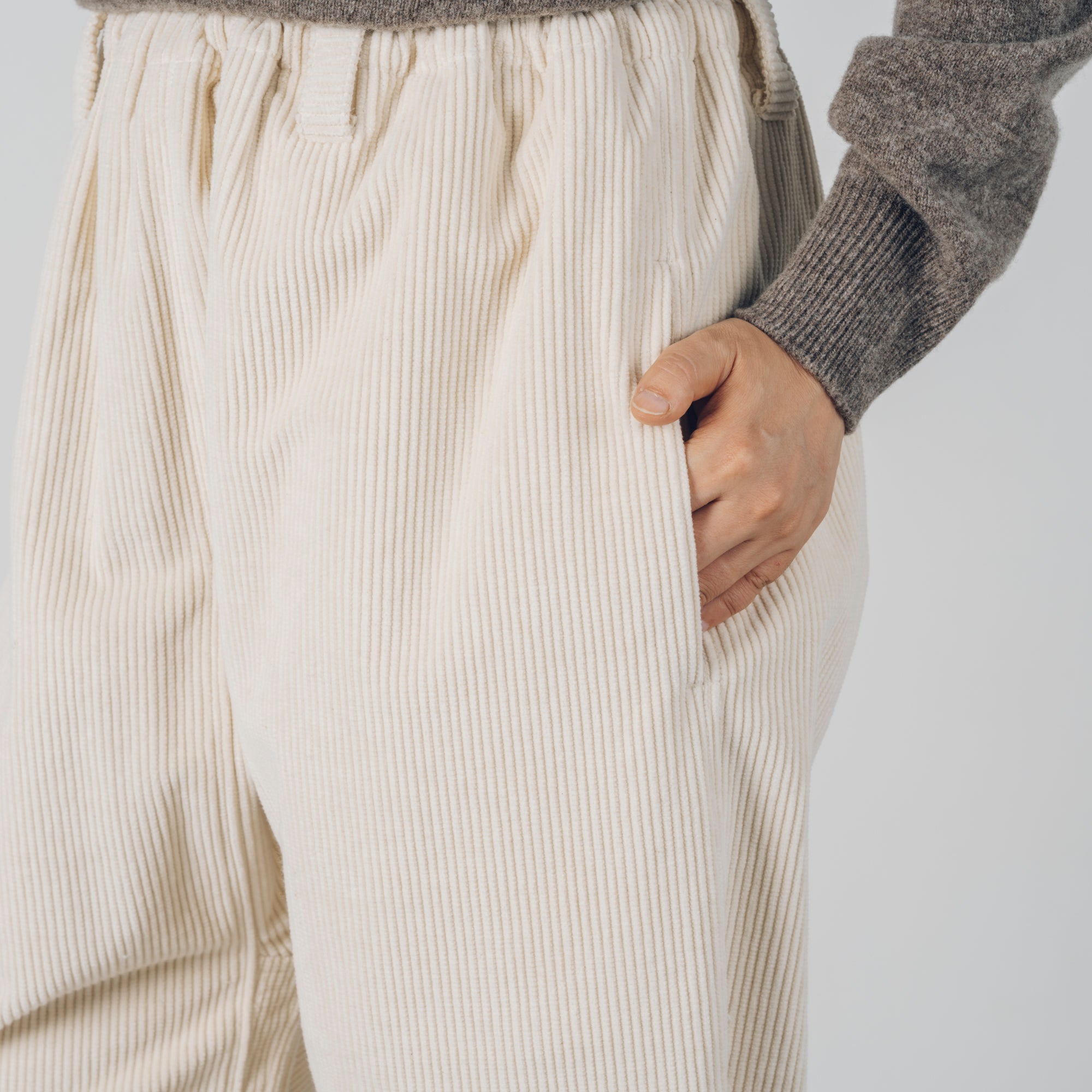 ［はかま］コーデュロイ/キナリ【ジョッパーズ】