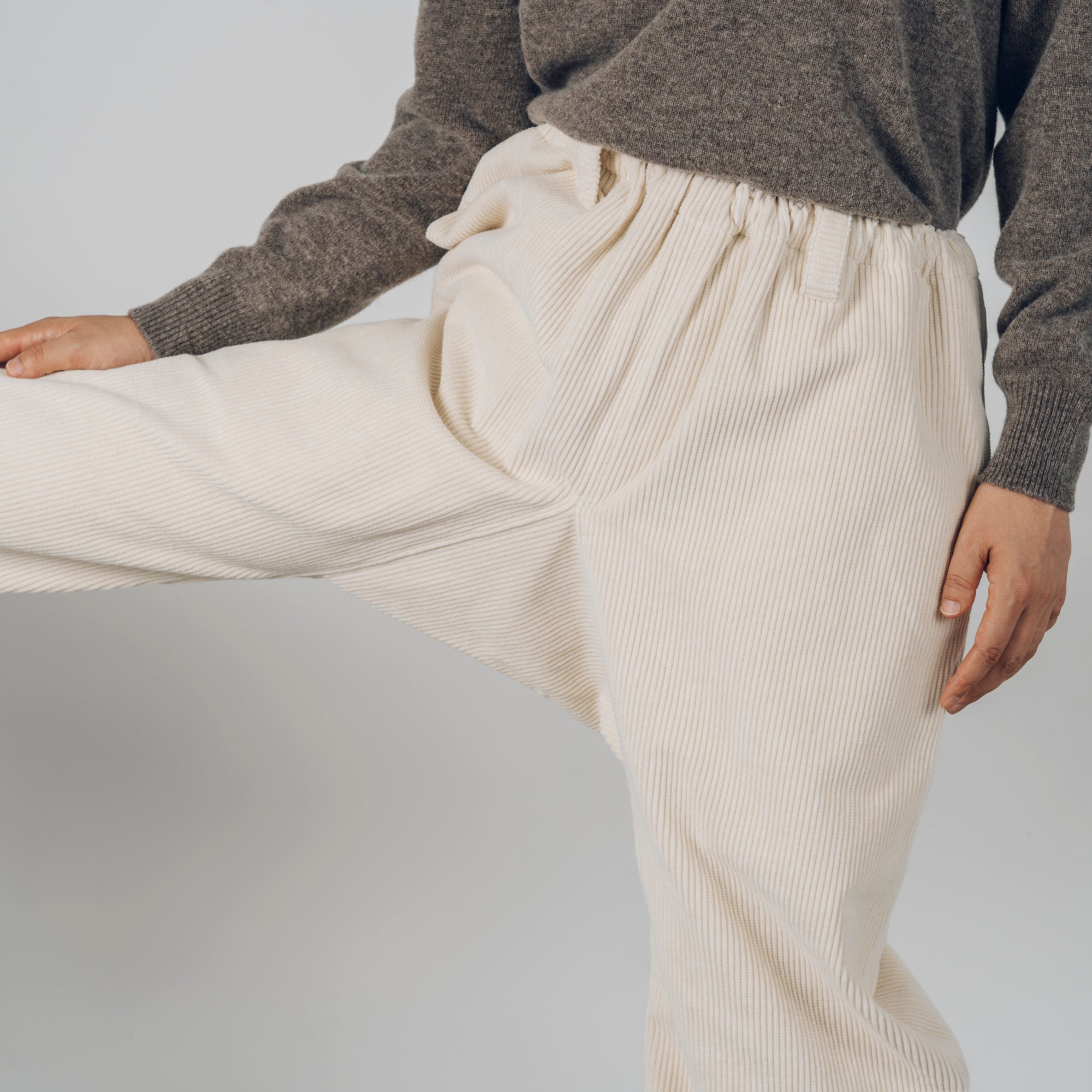 ［はかま］コーデュロイ/キナリ【ジョッパーズ】