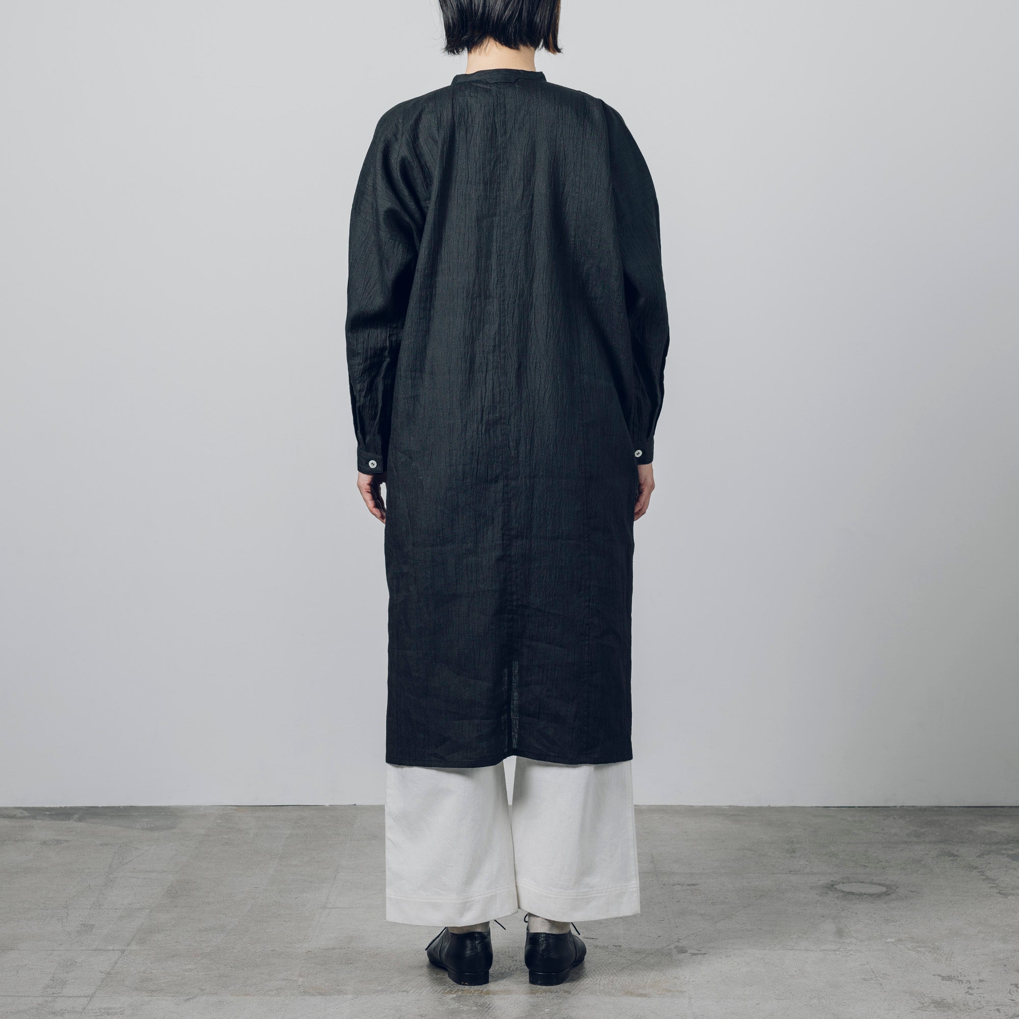 Advance reservation [Echizen One-piece dress] Ramie (linen) / Shinnosuke upper cloth